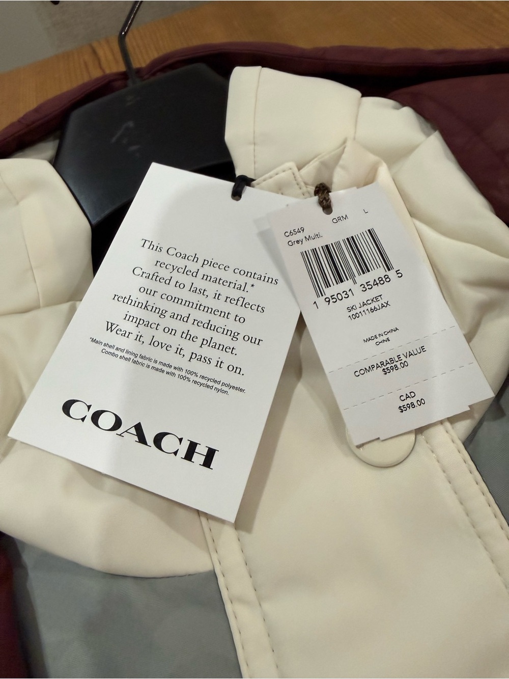 Coach Ski Jacket - Picture 8 of 16